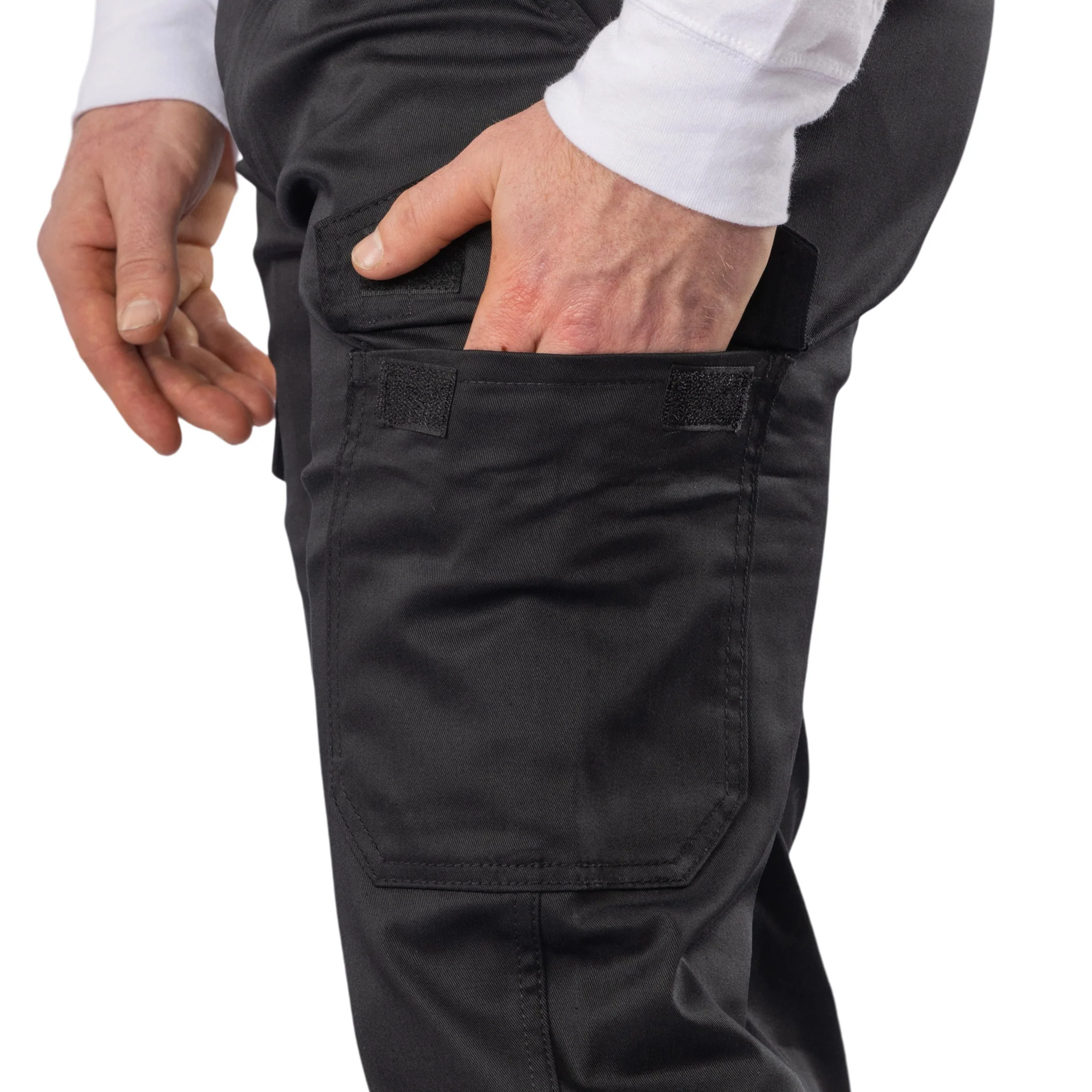 BIG FLEX™ Cargo Pants - Black - Image 3