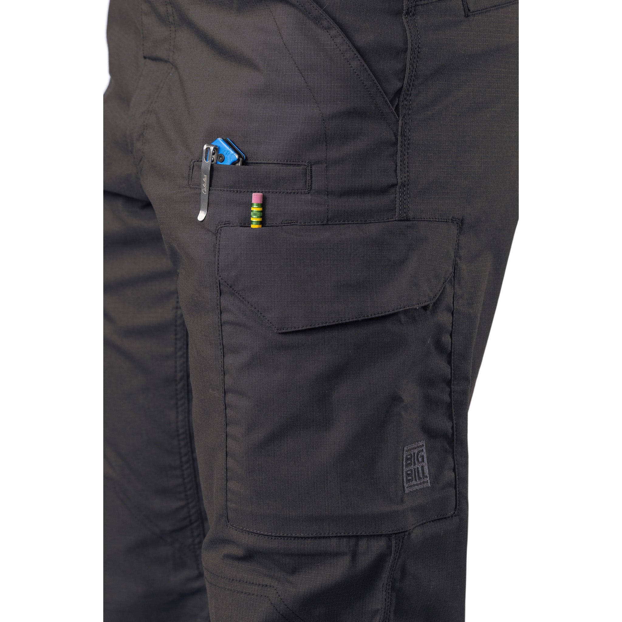 Duraflex® Tactical Cargo Pants - Black - Image 4
