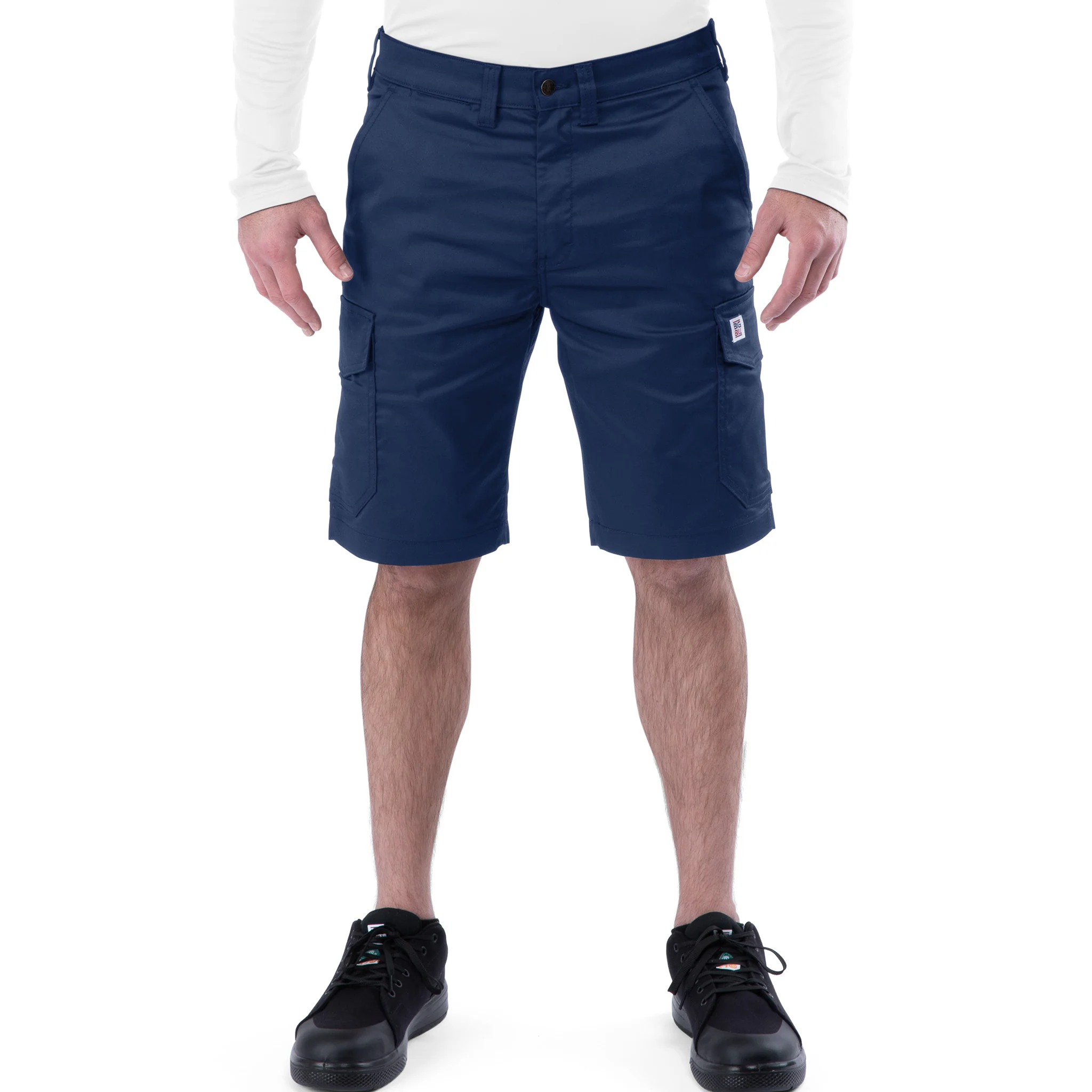 Men’s Big Flex™ Low Rise Cargo Shorts 11" - Navy - Image 3