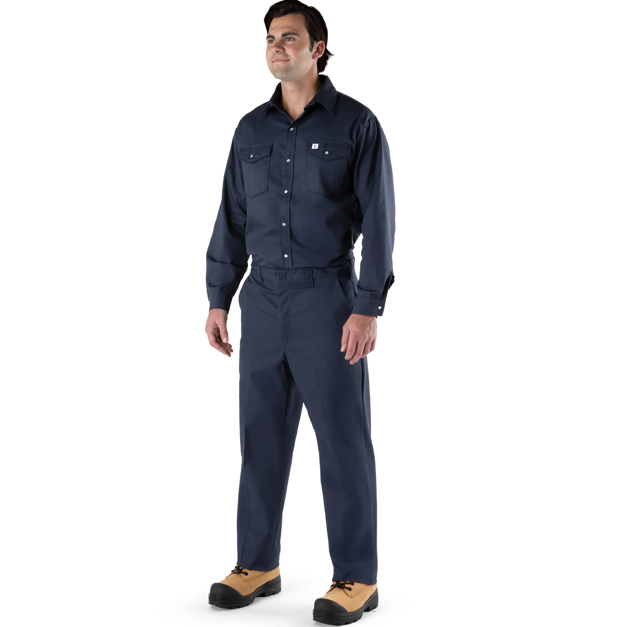 Premium Regular Fit Work Pants - Navy - Image 3