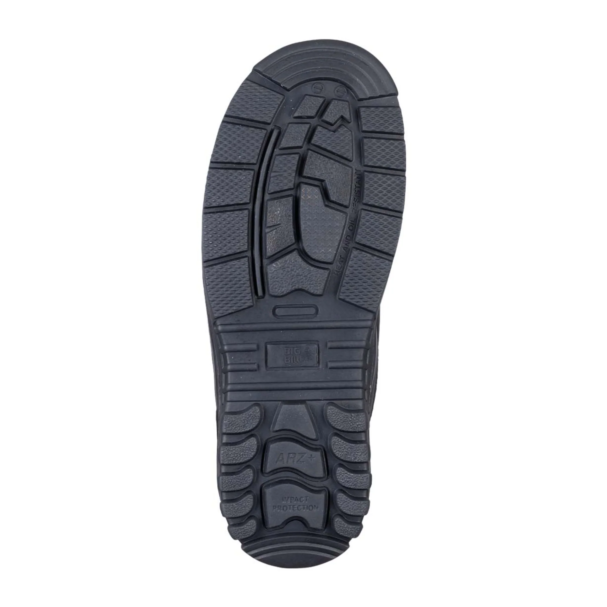 Women's Big Red Microfiber Work Boots 8" - Black - Image 4